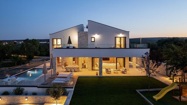 Exterior - Villa Terra & Aria Dalmatica pool sauna&jacuzzi (Sikovo)