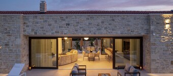 Villa Terra & Aria Dalmatica heated pool jacuzzi sauna