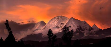 Uitzicht vanuit de kamer