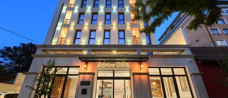 Fassade der Unterkunft