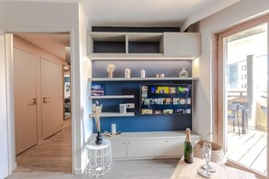 Interior - 300m from resort center, 1st floor, tv, ski locker, 56m², Avoriaz (Avoriaz)