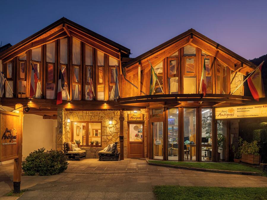 Front of property – evening/night