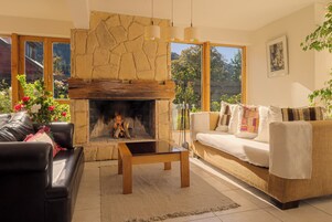 Sala de estar en el lobby