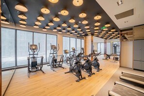 Fitness facility - Cozy studio in pleasant Hà Nội with WiFi, AC (Tay Mo - Nam Tu Liem)