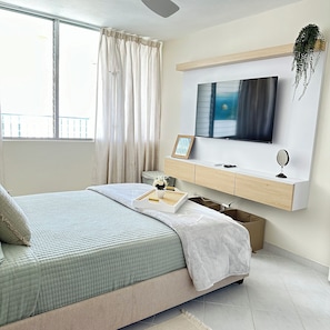 1 habitación, escritorio, tabla de planchar con plancha y wifi gratis 