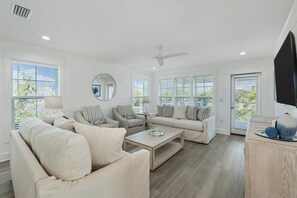 TV - Seaspray: Pool! Sleeps 26! Beach access! (Destin)