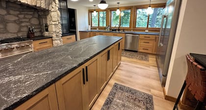 Jewel Lodge on Mantrap Lake: Luxury Waterfront Home and 600 Acres Awaits
