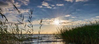 Enjoy peace and relaxation at the national park with a natural beach