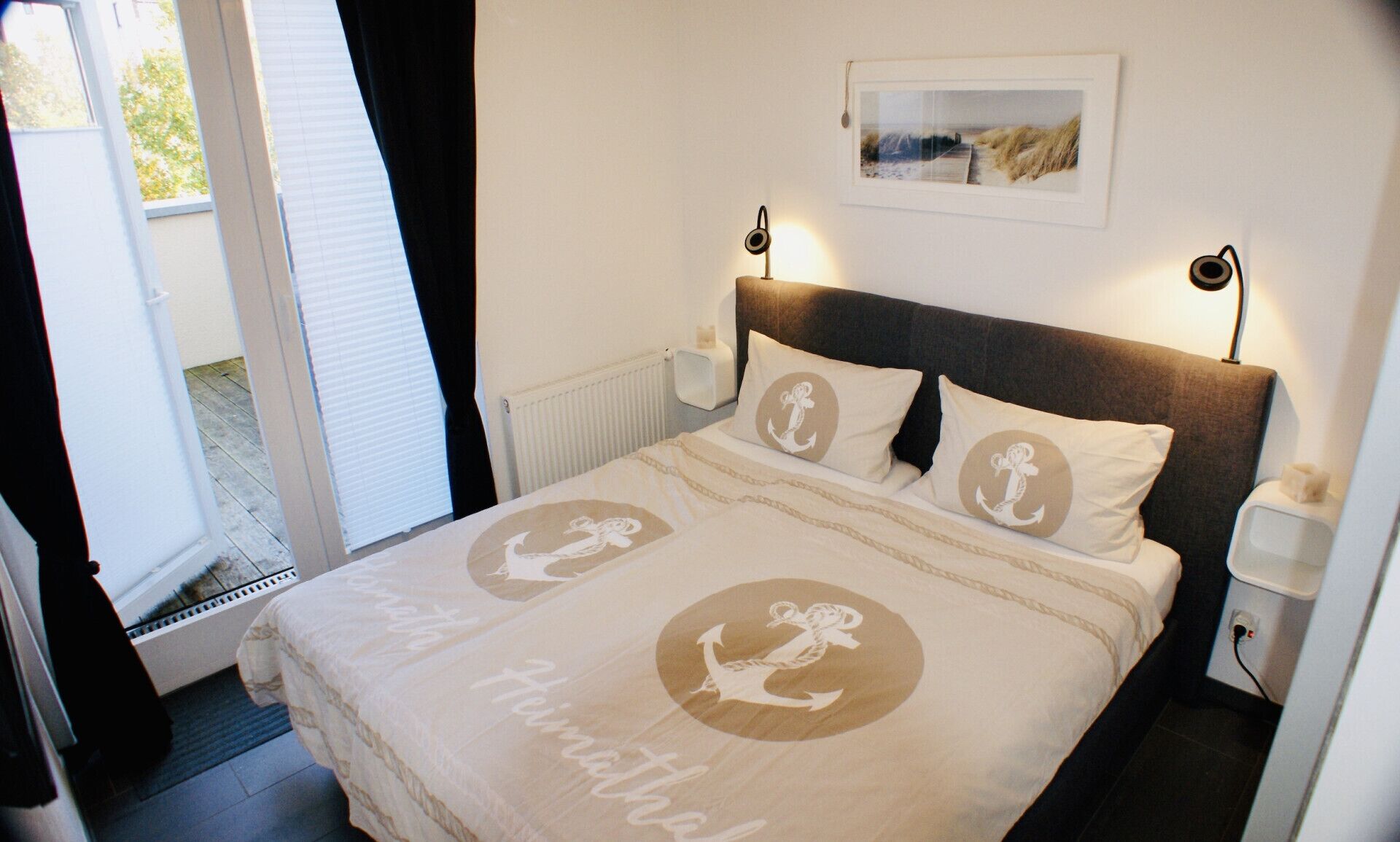 2 makuuhuonetta, silitysrauta/-lauta, vauvan matkasänky, ilmainen Wi-Fi