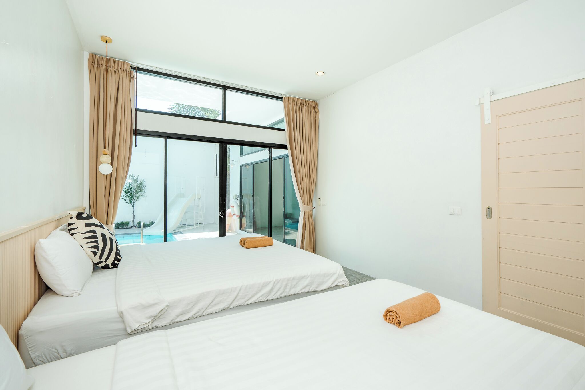 House, 3 Bedrooms, Balcony, Pool View | Desk, blackout curtains, free WiFi