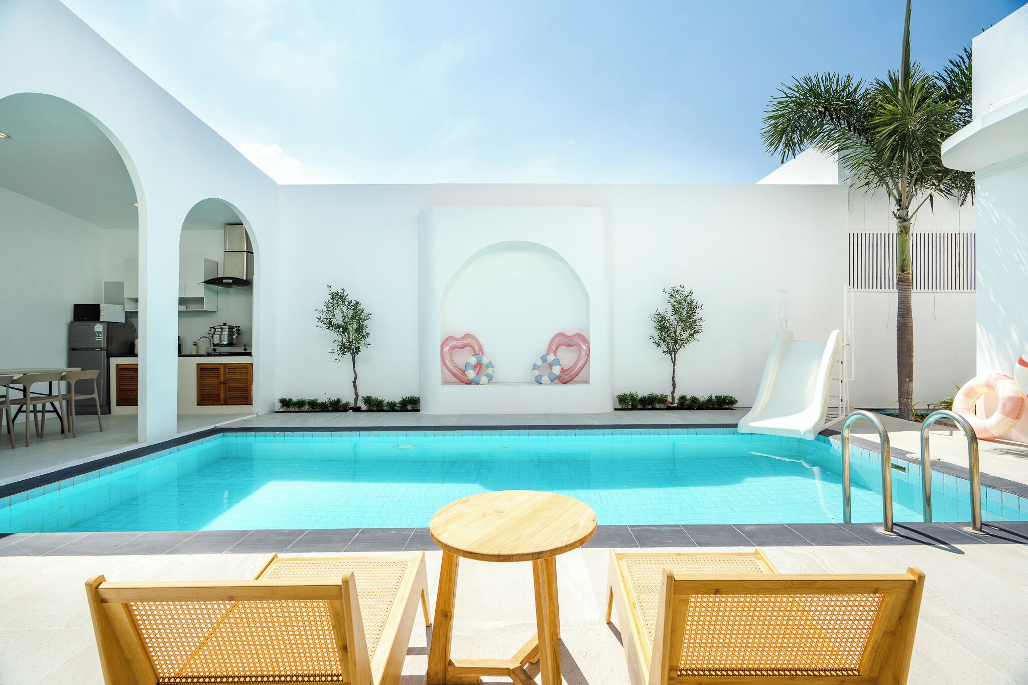 独立别墅, 3 间卧室, 阳台, 泳池景观 | 客房景观