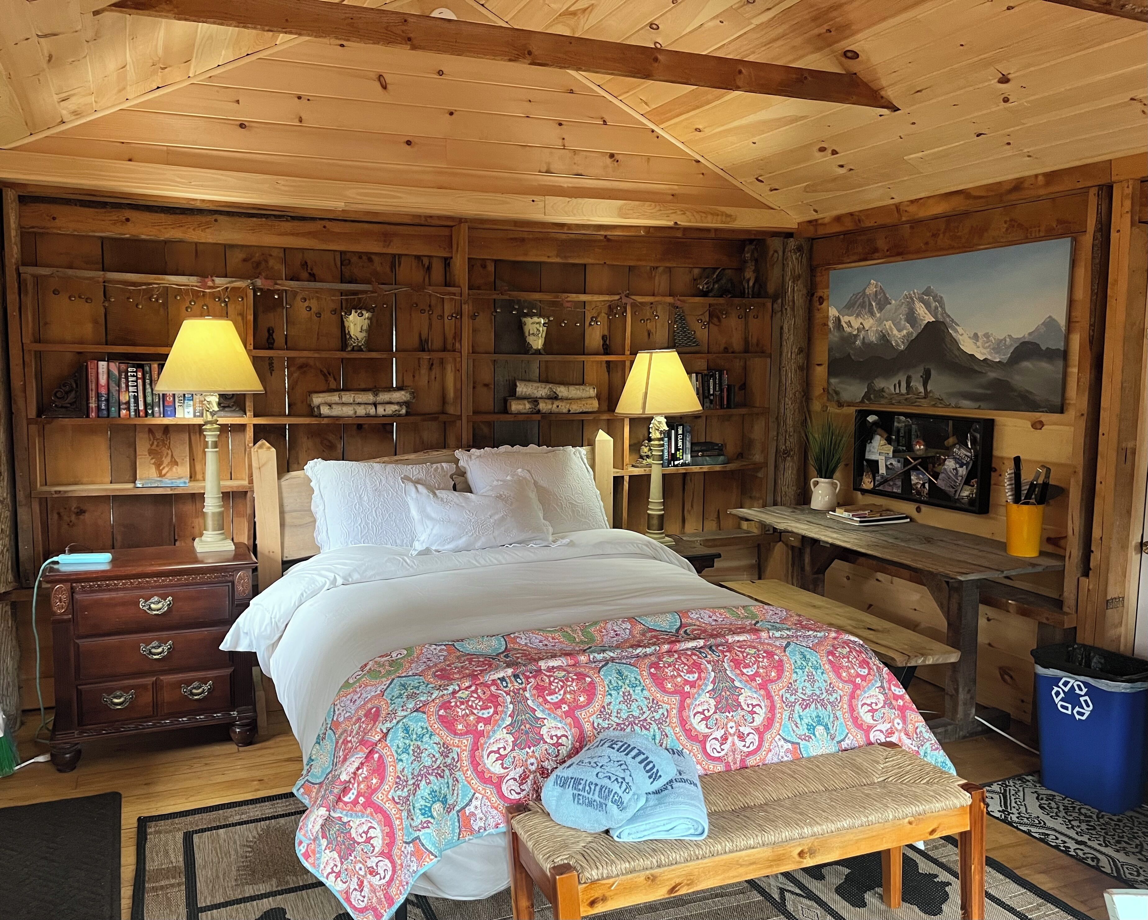 1 多间卧室、办公桌、WiFi、床单