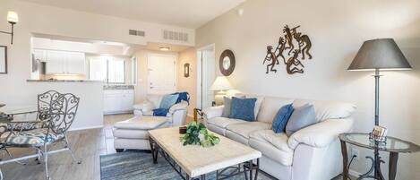 Een smart-tv en een open haard