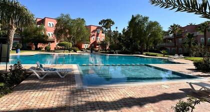 Spacious 3-bedroom villa with WiFi, fitness room in beautiful Marrakech