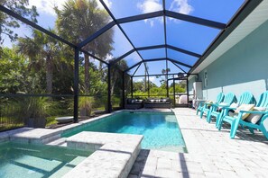 Außenpool, beheizter Pool