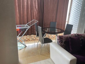 Apartment, 2 Bedrooms, Smoking, Balcony | Dining room - Apartment With Swimming Pool and sea a few Meters Away (Casablanca)
