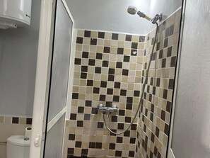Apartment, 2 Bedrooms, Smoking, Balcony | Bathroom shower - Apartment With Swimming Pool and sea a few Meters Away (Casablanca)