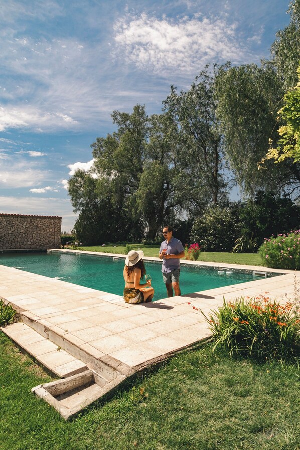 Seasonal outdoor pool