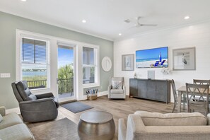 Smart TV, video games, DVD player, books