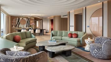 Suite presidencial | Llençols italians de la marca Frette i roba de llit d'alta qualitat