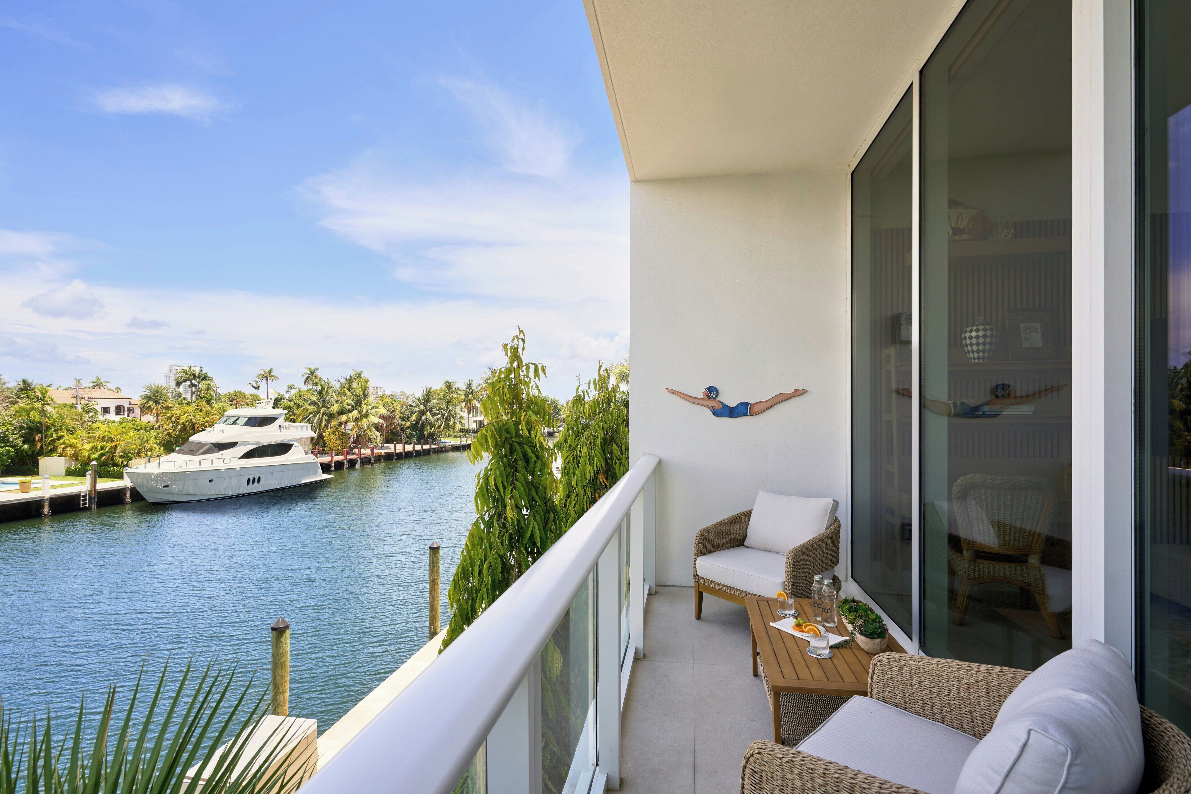 إطلالة من الشرفة