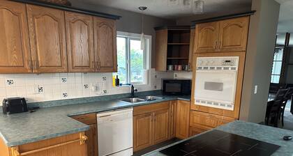 Large newly renovated house. Cozy and convenient.