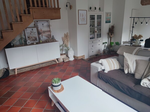 Living area - Maison de Campagne Proche Paris, Disneyland et Astérix! Proche Base de Loisirs (Annet-sur-Marne)