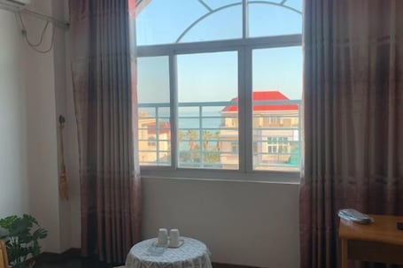 Vista desde la propiedad. Ease Hotel Weizhou Island