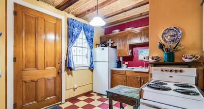 Quaint Historical Studio, Courtyard, W/D, King Bed; Minutes From Lafayette
