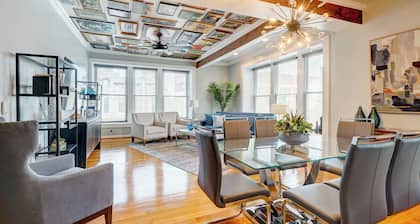 The Art Loft - A Luxurious 2-BdRm in the Heart of Historic Downtown Wilmington