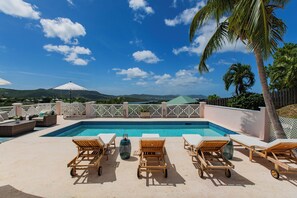 Outdoor pool - Private Pool.  Ocean View.  East End.  Gated Community. (St Croix)