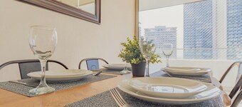 Charming 2-bedroom apartment with AC, WiFi in Parque Arauco