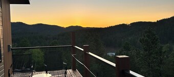 Casa del Sol is a private oasis surrounded by trees near Pactola Lake. 