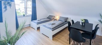 ALFA Stuttgart 3 rooms 6 beds apartment near Wasen