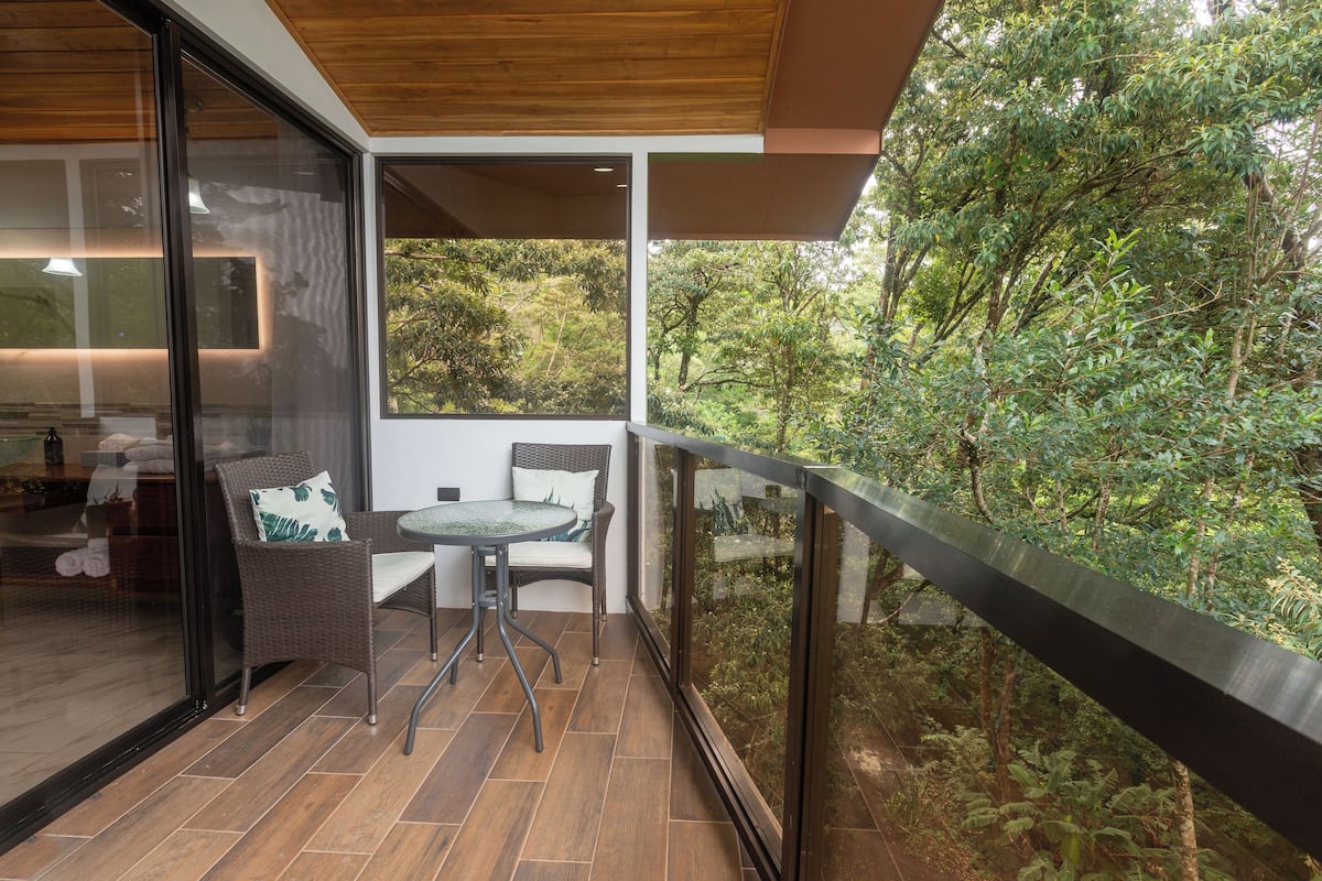Appartement Duplex, 1 chambre, balcon, vue montagne | Vue depuis le balcon