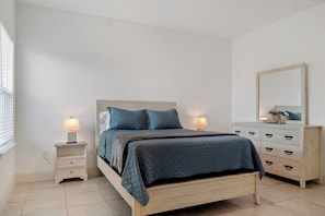 3 عدّة غرف نوم وواي فاي مجانًا وملاءات أسرّة