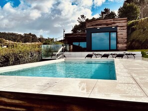 奢华别墅, 海滩景观 | 露台