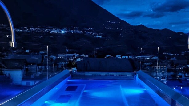 Piscina en la azotea