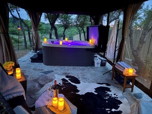 Outdoor spabad