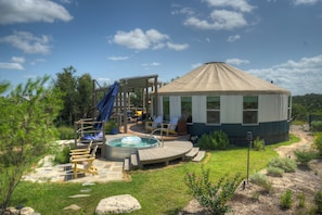 Pool - Romantic Ritz of Yurts with Private Hot Tub (Dripping Springs)