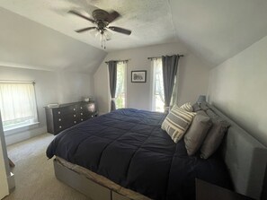 3 bedrooms, iron/ironing board, travel cot, free WiFi