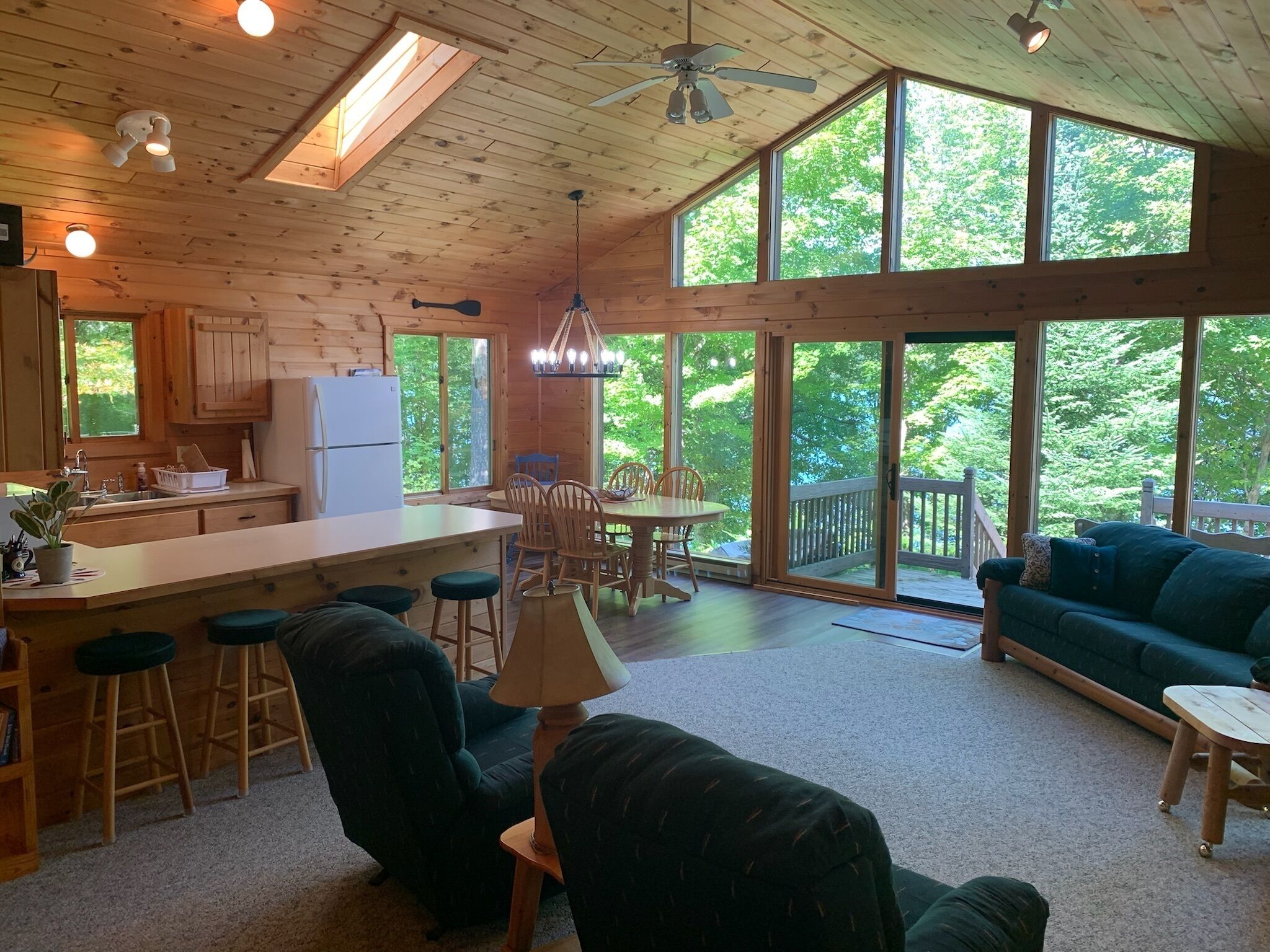 تلفزيون، مدفأة