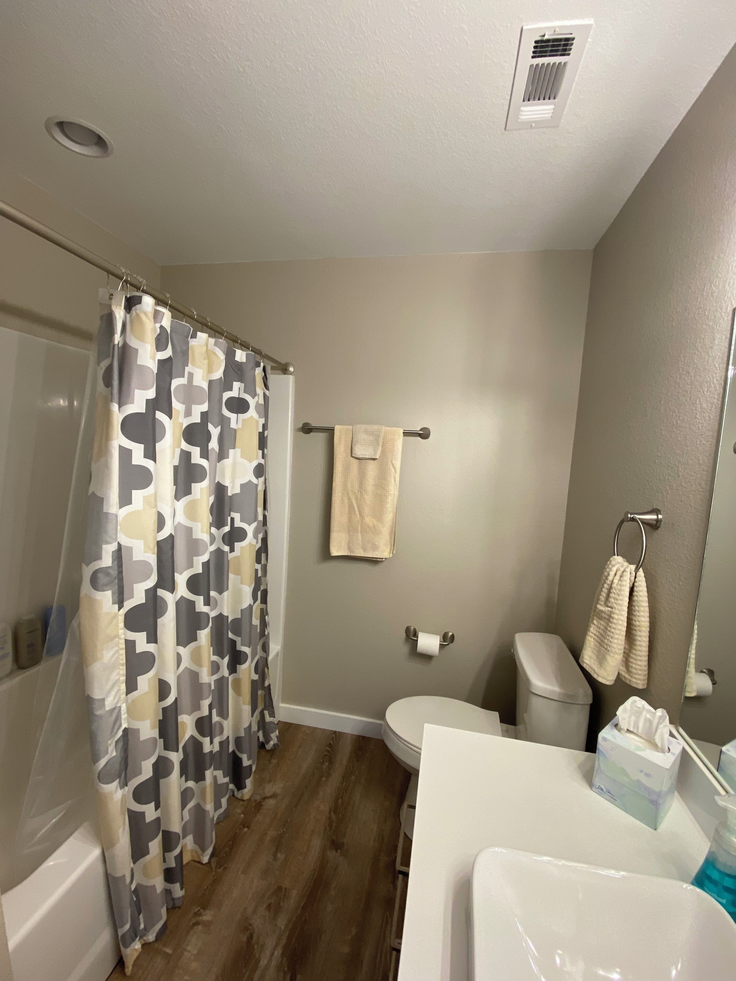 Hårtørrer, håndklæder, Sæbe, Shampoo