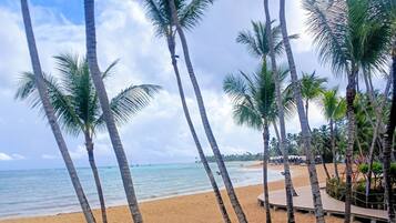 On the beach