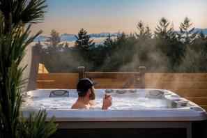 Bain à remous extérieur