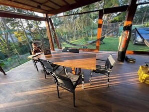 Outdoor dining