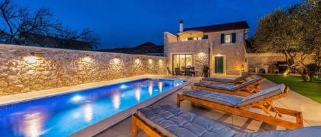 Piscine chauffée