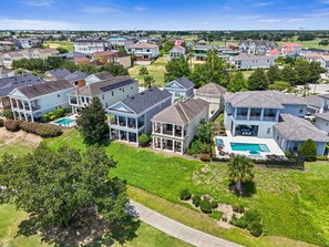 Exterior - 4BR Golf Views • Pool + Apartment • Near Disney (Reunion)