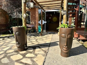 Entrada de la propiedad