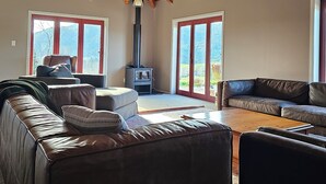 Interior - The Estate House: peaceful countryside stay (Te Anga)